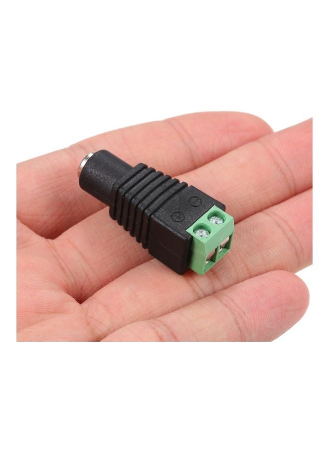 Power Adapter Connector Plug Black 8.1cm  - Image 2