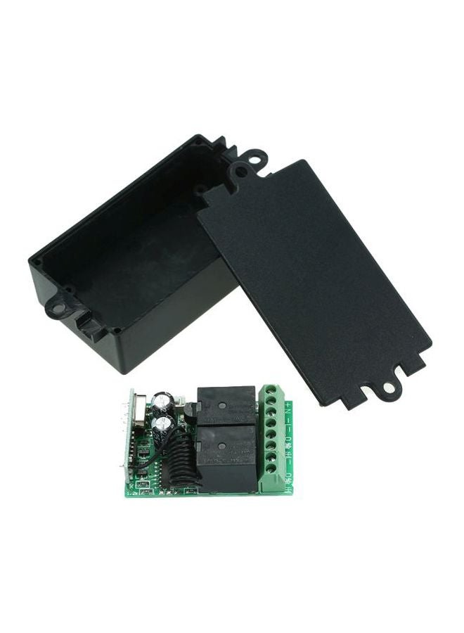 Generic 2-Piece RF Remote Control Switch And Receiver Set Black/Green/Red  - Image 5