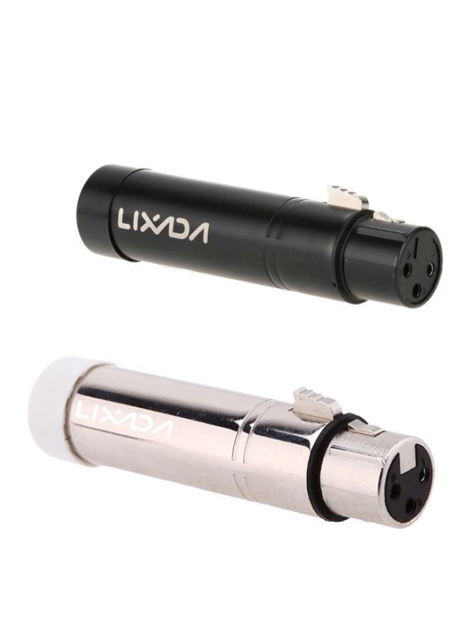 Wireless Female XLR Receiver Black/Silver 14.5cm - Image 3