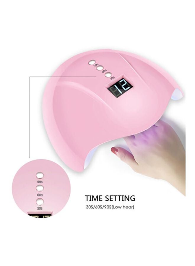 Generic - UV/LED Polish Dryer With Timer Pink - Image 1