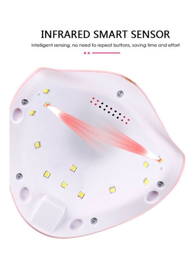 Generic - UV/LED Polish Dryer With Timer Pink - Image 1