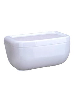 Wall Mounted Paper Towel Dispenser White 24x14.7x13.5cm