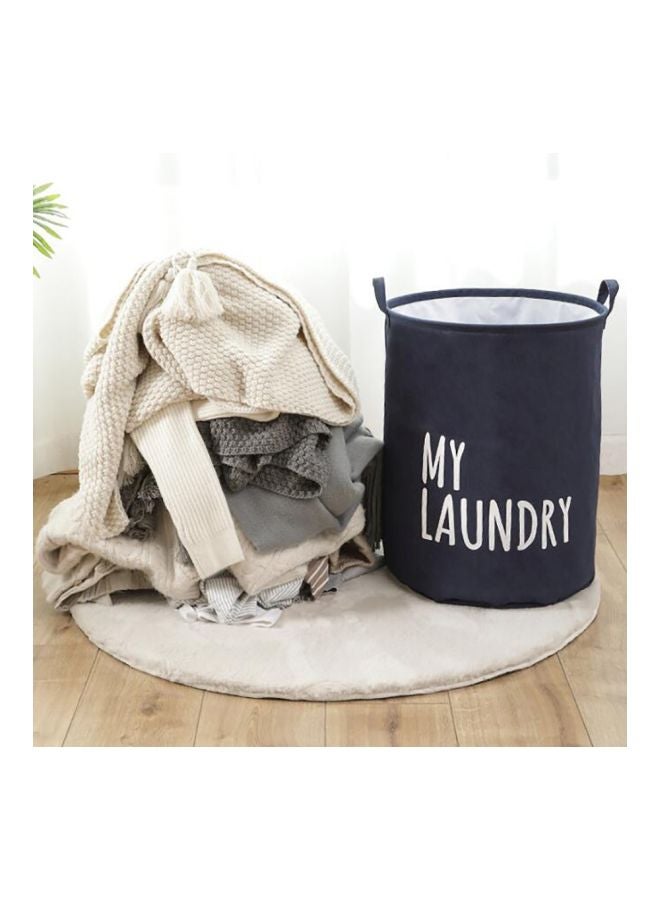 SAPU 2-Piece Laundry Bag Set Blue/White/Black 35x45cm - Image 3