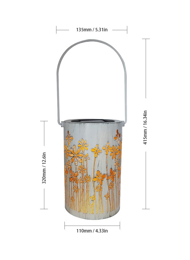 Water Resistant Solar Powered Hanging Light Warm White - Image 2