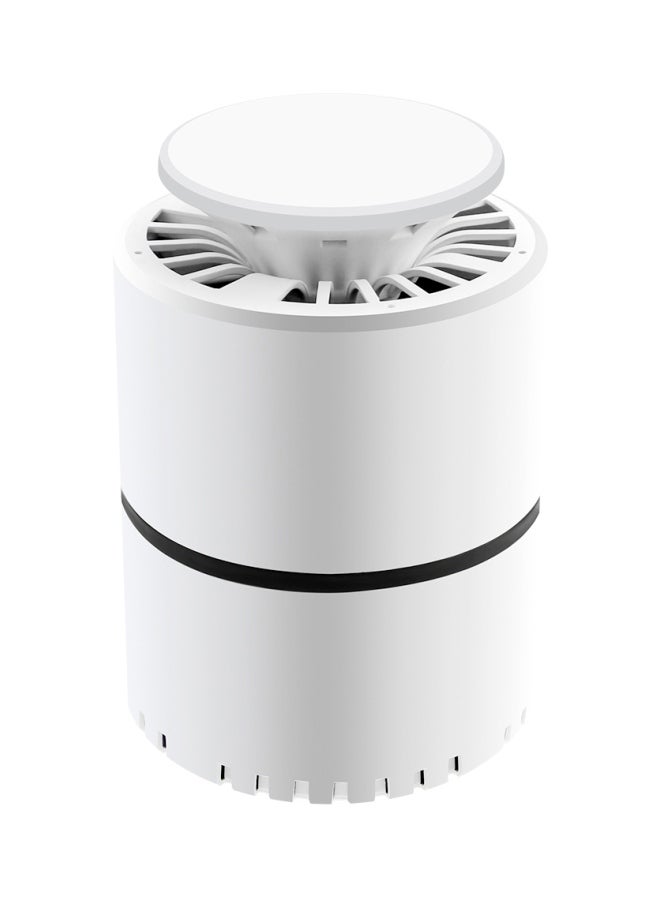 مصباح قاتل للبعوض بمنفذ USB أبيض/ أسود 18x12.5x12.5سم - Image 1