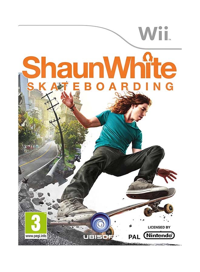 أوبيسوفت لعبة "ShaunWhite Skateboarding" - نينتندو وي - nintendo_wii