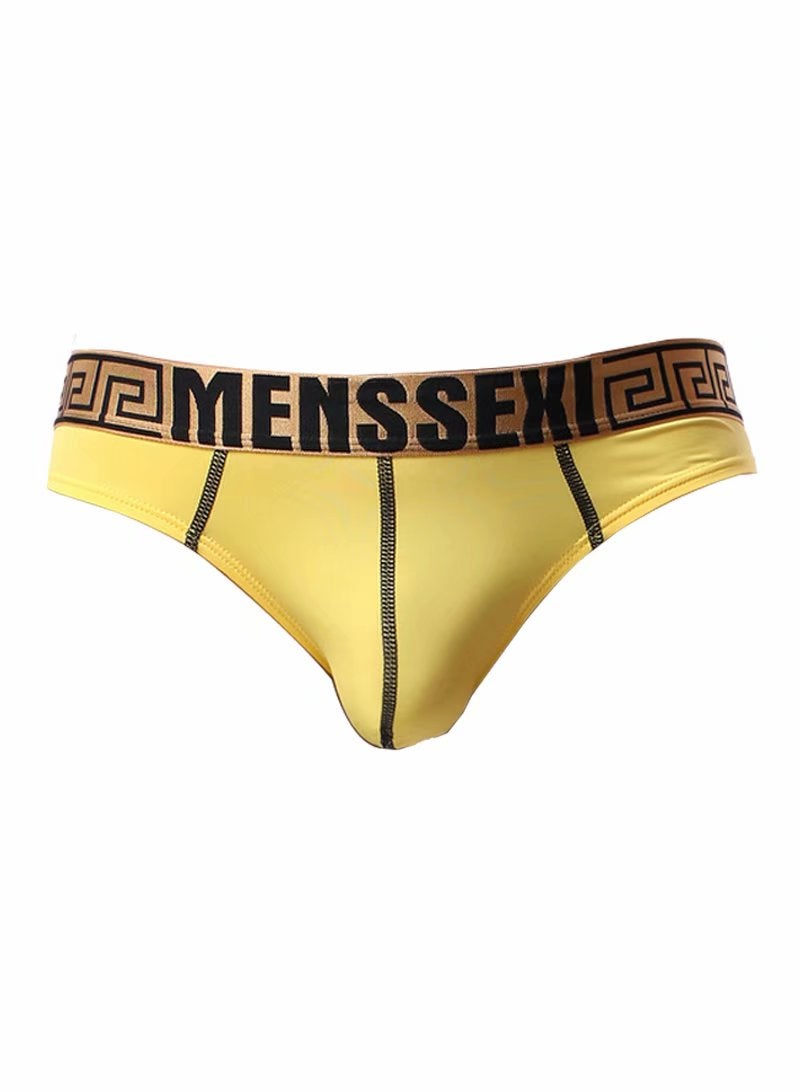 Charming Ice-Shredded Brief Yellow  - Image 2