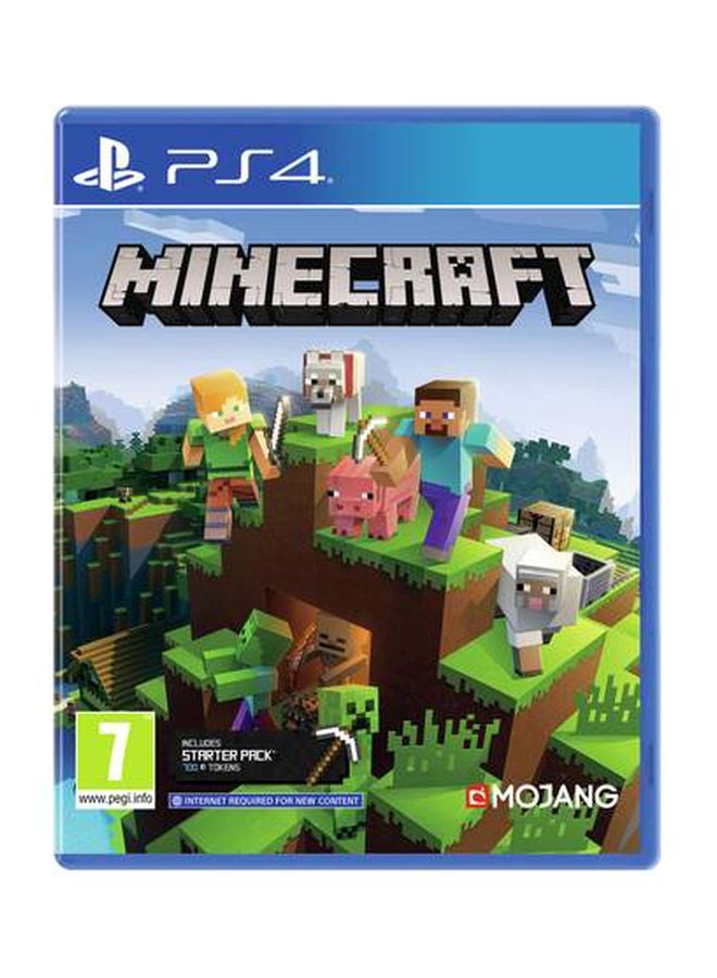 MOJANG - Minecraft Starter Pack (Intl Version) - Adventure - PlayStation 4 (PS4) - Image 1