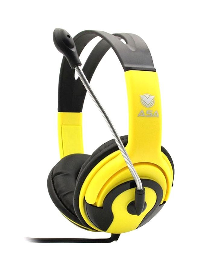 أيه أس أيه سماعة رأس للألعاب بتصميم يغطي الأذن مع ميكروفون - لجهاز الألعاب بلايستيشن 4 - Image 1