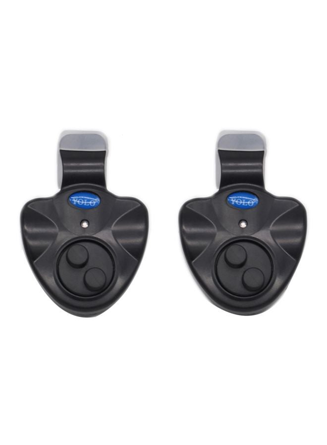 YOLO 2-Piece Electronic Fishing Bite Alarms 5x5.5cm - Image 1