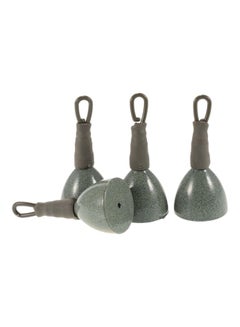 Generic 4-Piece Wear Resistant Fishing Sinker Weight Set 1.7x4.5cm  - Image 1