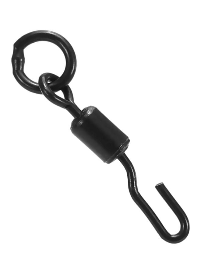 Generic 100-Piece Stainless Steel Rolling Swivel Connector Fishhook  - Image 3