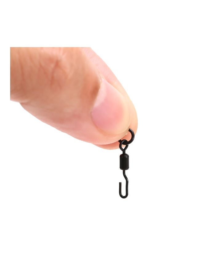 Generic 100-Piece Stainless Steel Rolling Swivel Connector Fishhook  - Image 5
