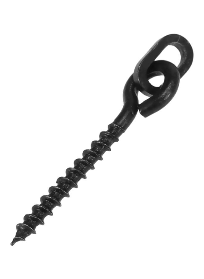 Generic - 100-Piece Steel Boilies Bait Screws With Oval Link Loops - Image 1