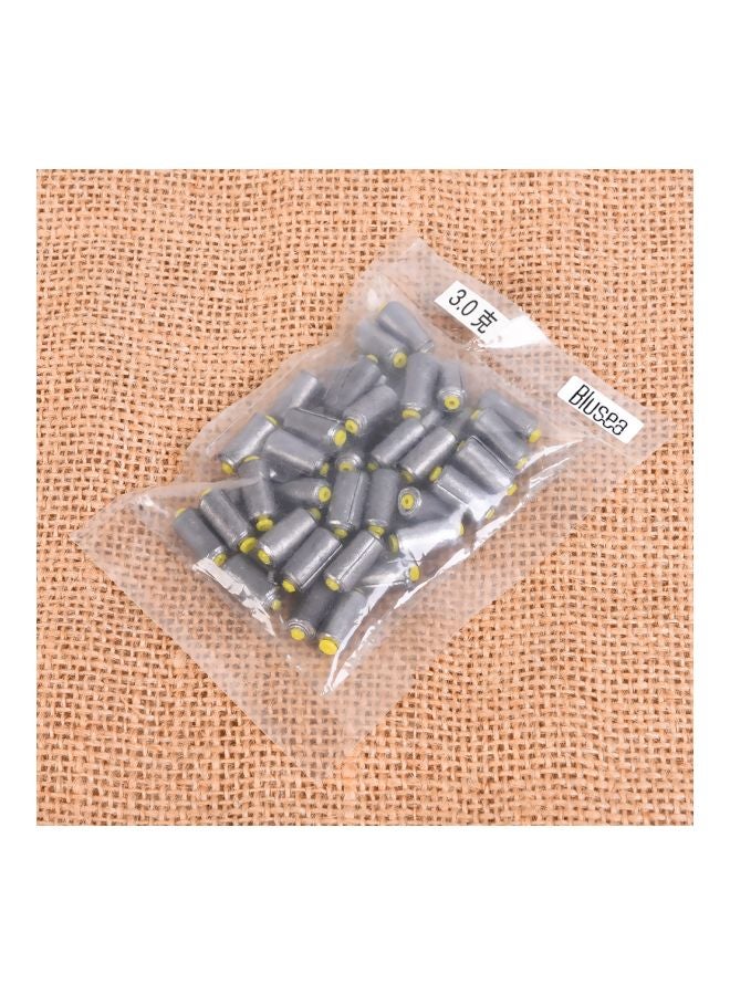 Blusea 50-Piece Fast Sinking Lead Sinkers For Fishing Tackle - Image 4