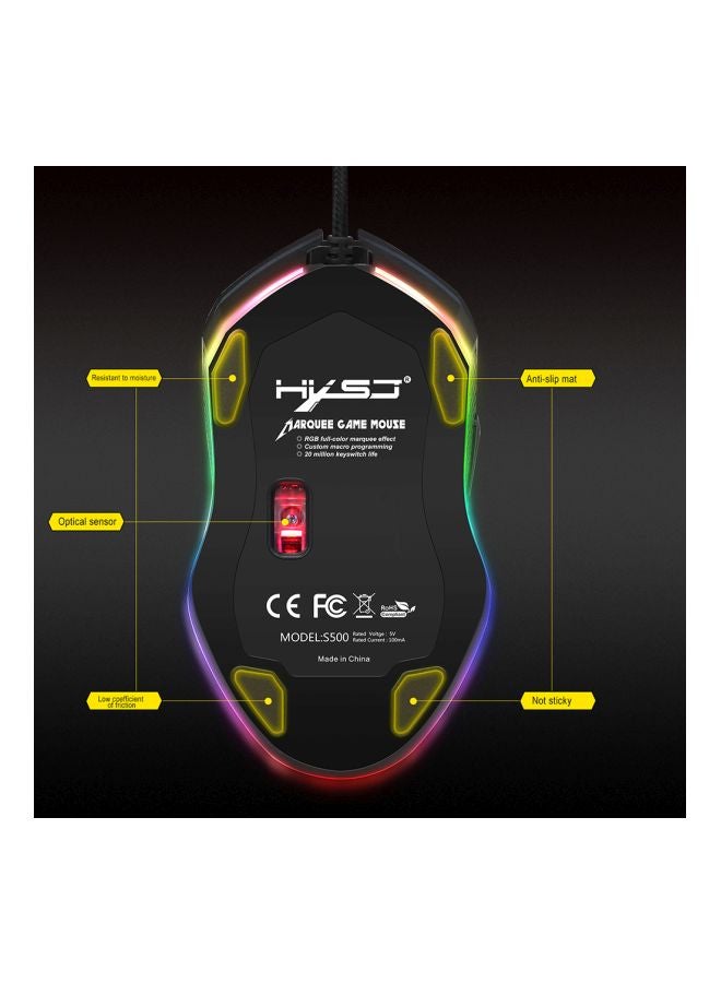 HXSJ Wired Mechanical Gaming Keyboard And Mouse Set  - Image 2