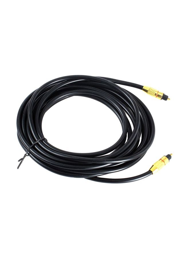 2B Fiber Optical RCA Cable Black - Image 1