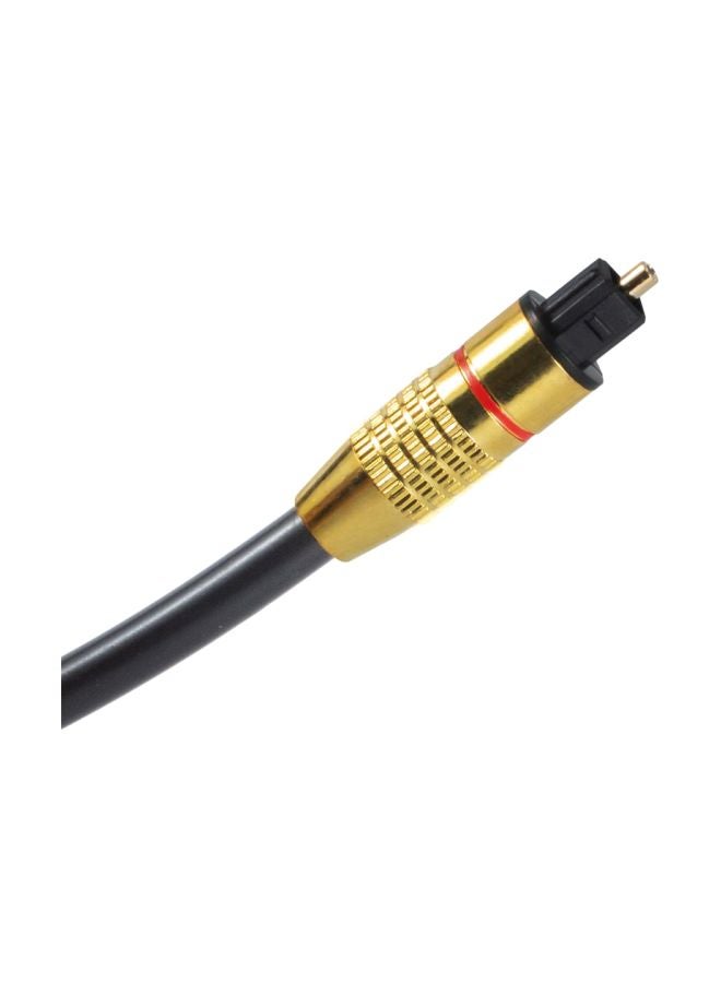 2B Fiber Optical RCA Cable Black - Image 3