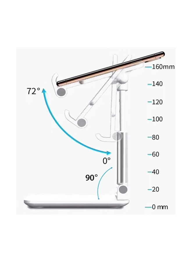 360-Degree Universal Mobile And Tablet Mount White - Image 4