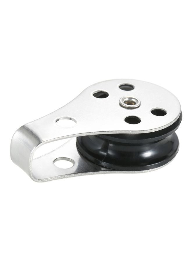 Generic 2-Piece Stainless Steel Pulley Block Set 8x6x2cm  - Image 2