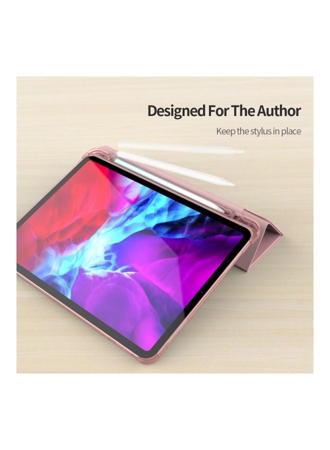 Motim Protective Flip Cover For Apple iPad Pro 11-Inch (2020) Pink - Image 2