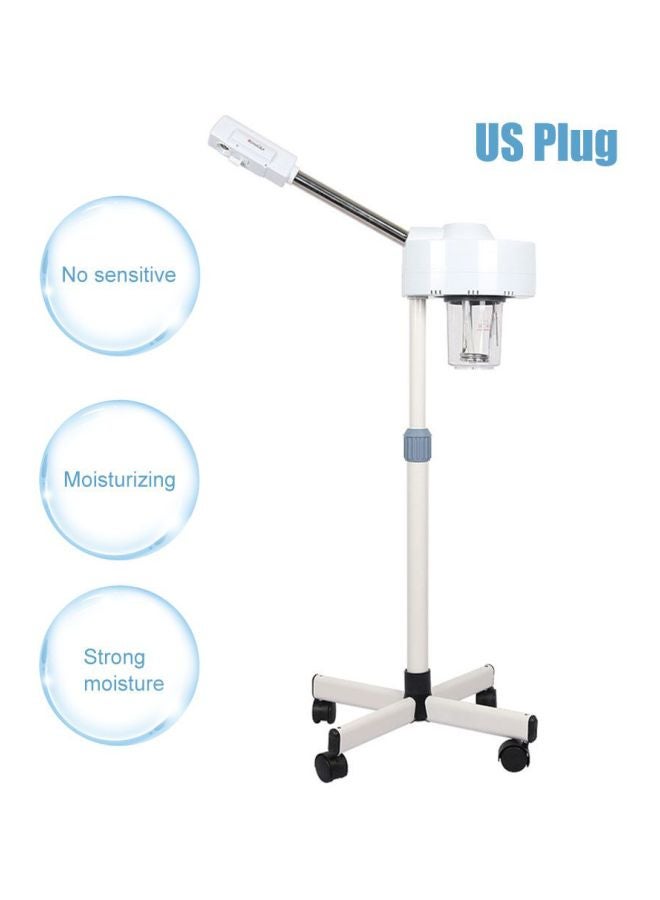 Mini Facial Steamer White/Silver - Image 2