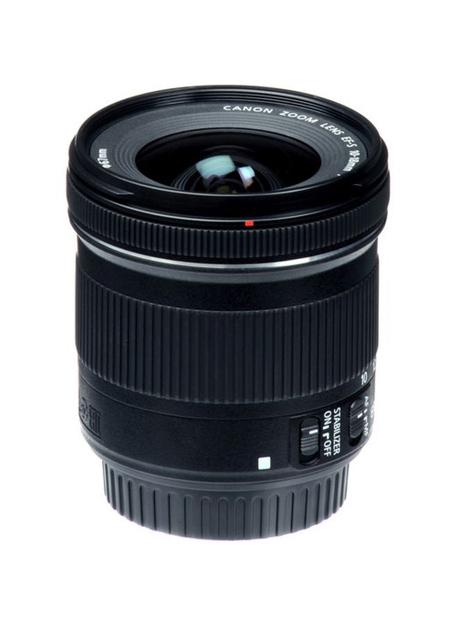 Canon EF-S 10-18mm F/4.5-5.6 Lens For Canon Black  - Image 4