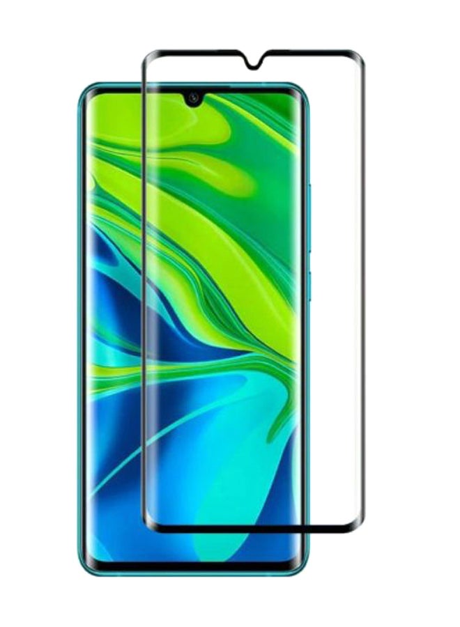 MARGOUN 3D Tempered Glass Screen Protector For Xiaomi MI CC9 Pro Clear/Black - Image 1