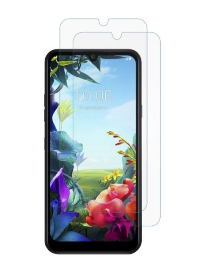 MARGOUN 2-Piece 3D Tempered Glass Screen Protector Set For LG K40S Clear - Image 1