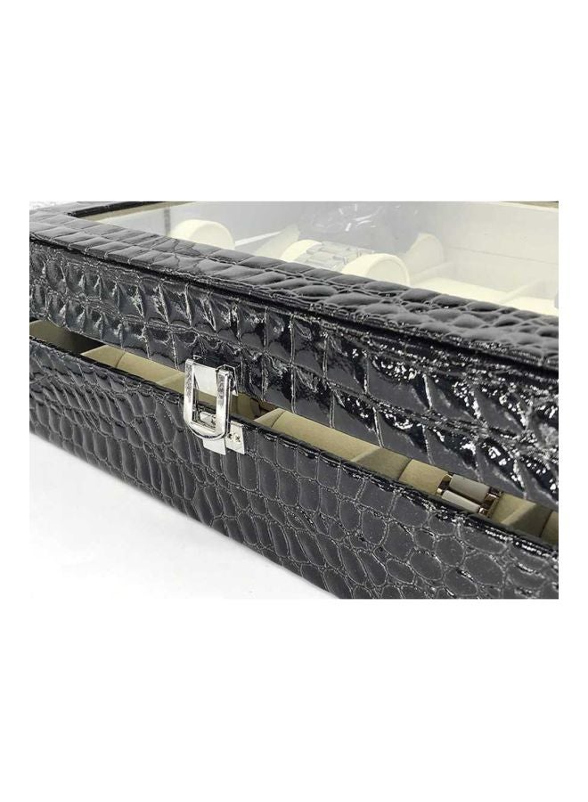 Generic - unisex 12-Compartment Watch Organizer Box - Image 1