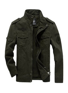 Generic Outdoor Casual Lightweight Military Jacket Black  - Image 1