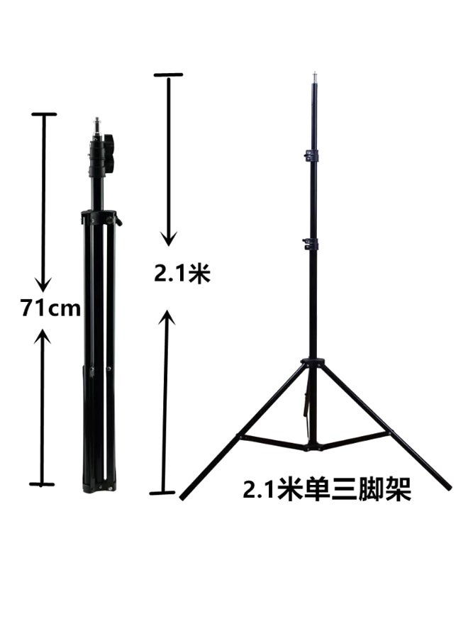 East Lady LED Photography Ring Light With Tripod Stand And Accessory Black/White/Grey - Image 3