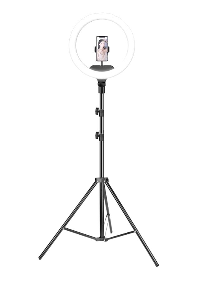 East Lady LED Photography Ring Light With Tripod Stand And Accessory Black/White/Grey - Image 2