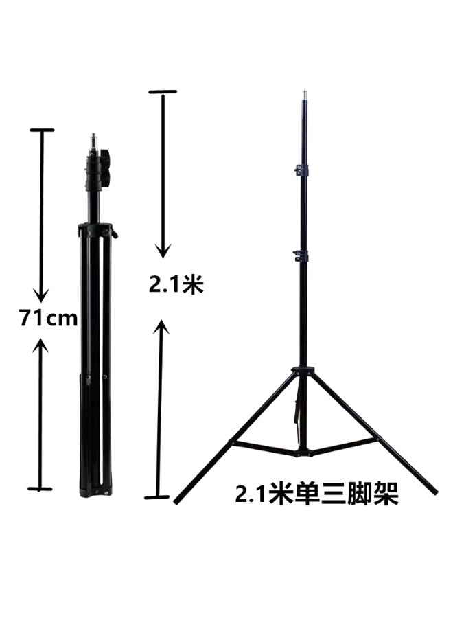 East Lady LED Photography Ring Light With Tripod Stand Black/White  - Image 3