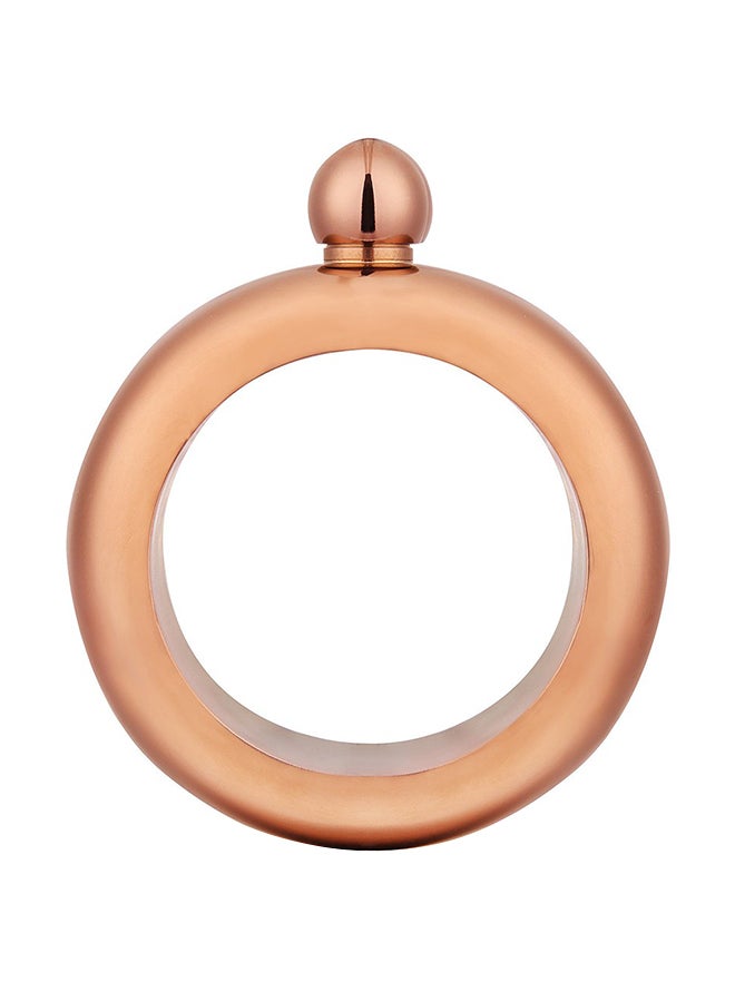 Booze Smuggle Bracelet Bangle Flask Rose Gold - Image 1