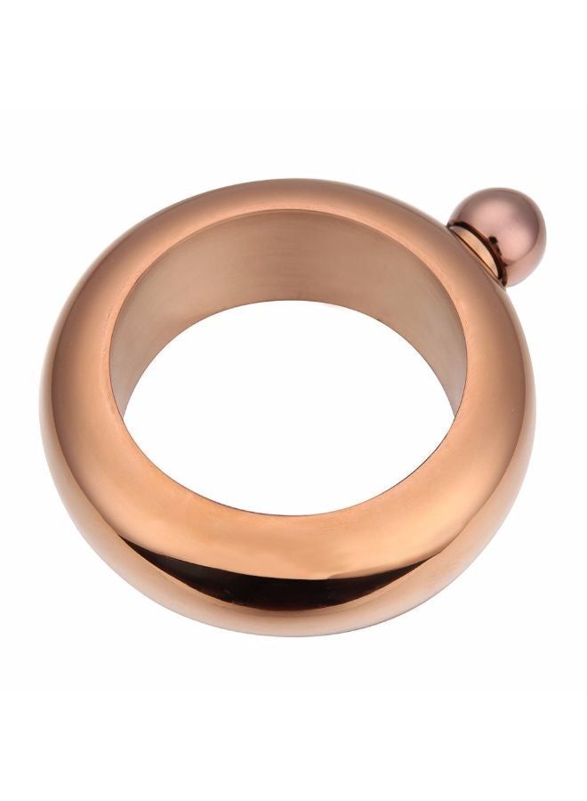 Booze Smuggle Bracelet Bangle Flask Brown - Image 4