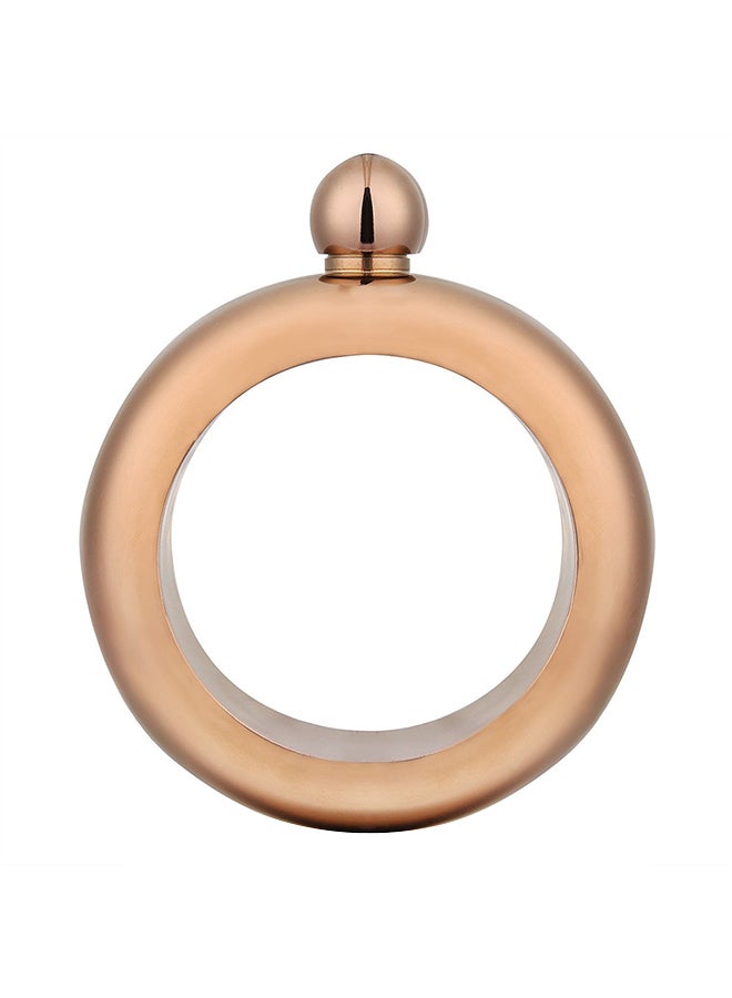Booze Smuggle Bracelet Bangle Flask Brown - Image 1