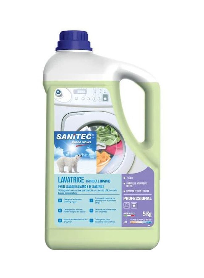 SANITEC Laundry Washing Detergent Liquid Green 5kg 