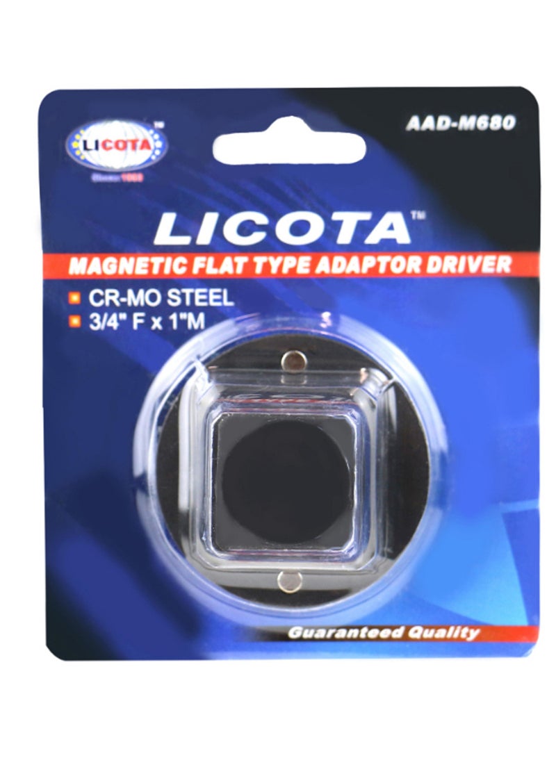 LICOTA Magnetic Flat Type Adaptor Driver Black - Image 3