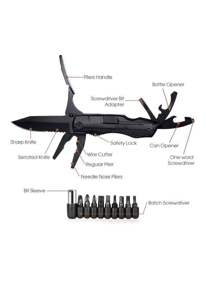 Holahoney Multifunctional Tactical Knife With Blade 7.6x1.3x.98inch  - Image 4