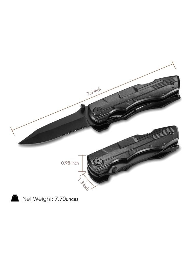 Holahoney Multifunctional Tactical Knife With Blade 7.6x1.3x.98inch  - Image 2