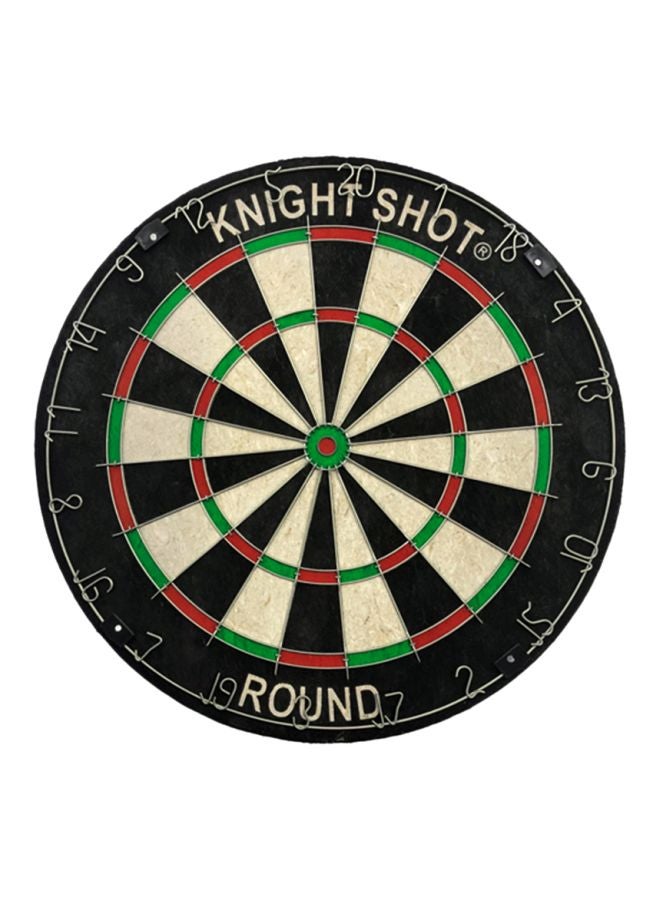 KnightShot Professional Bristle Dartboard 18x1.5inch  - Image 1