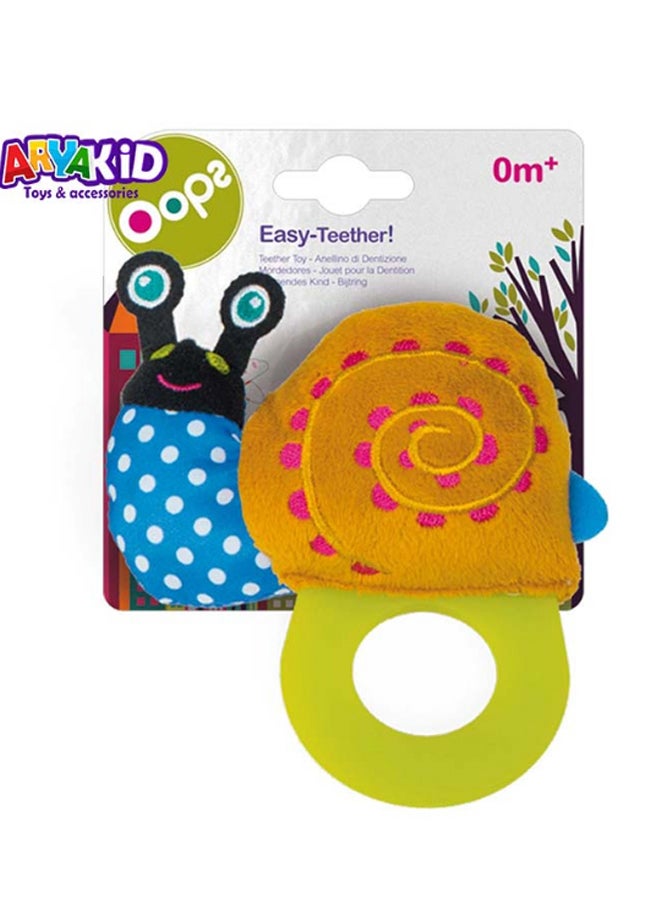 Snail Shaped Soft Easy Teether