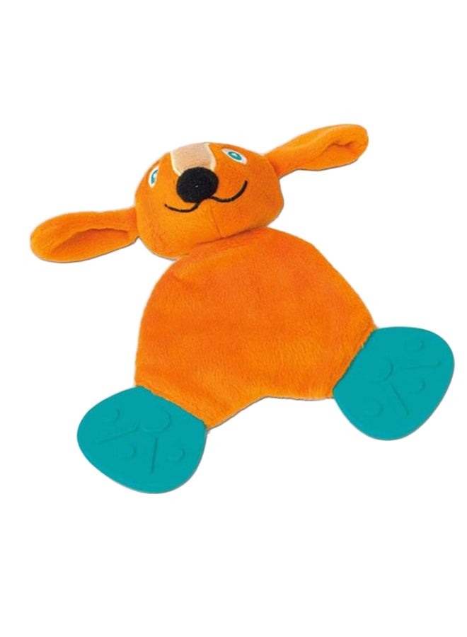 Oops Easy Doudou Friend Happy Dog Soft Teether - Image 1