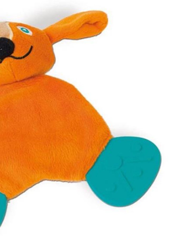 Oops Easy Doudou Friend Happy Dog Soft Teether - Image 2