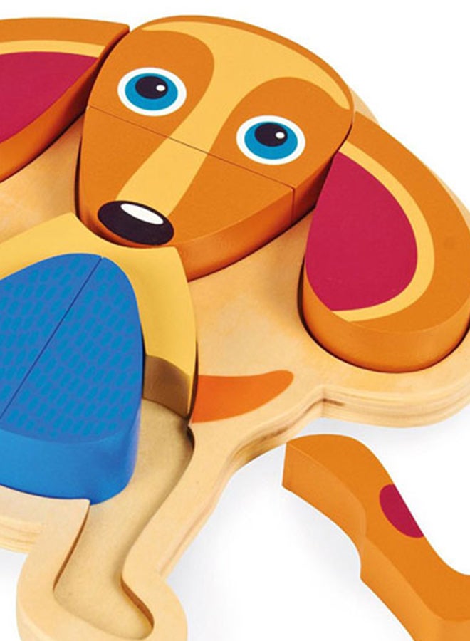 Oops 9-Piece Dog 3D Happy Puzzle - Image 2