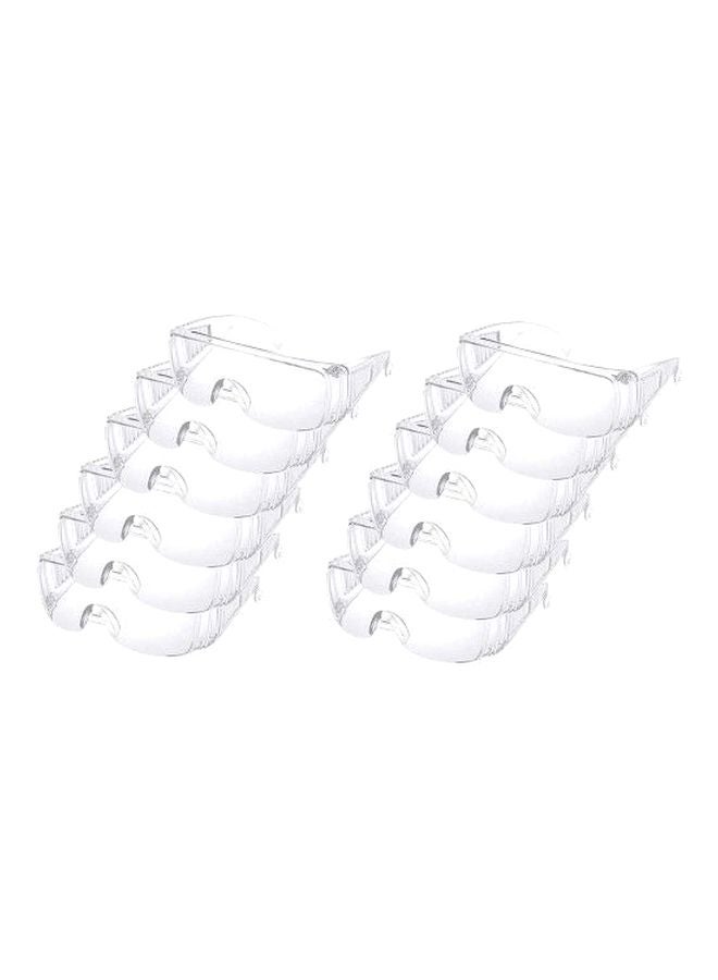 unisex 12-Piece Air Vented Shield Safety Goggles - Image 1