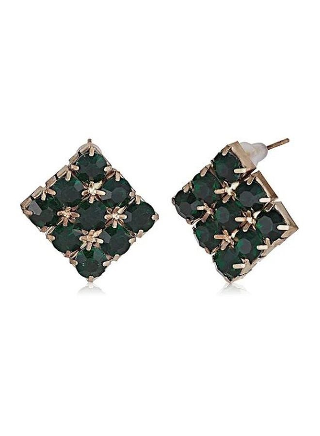 Influence Germany - Classy Stone Studded Necklace And Earrings Set - Image 1