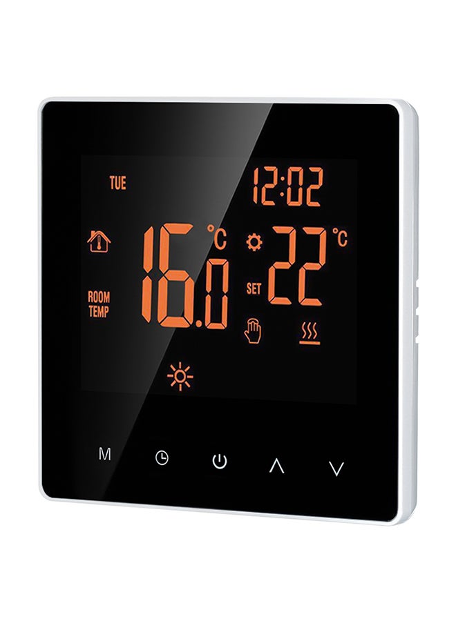 Wi-Fi Smart LCD Display Touch Screen Week Programmable Electric Floor Heating Thermostat White - Image 1