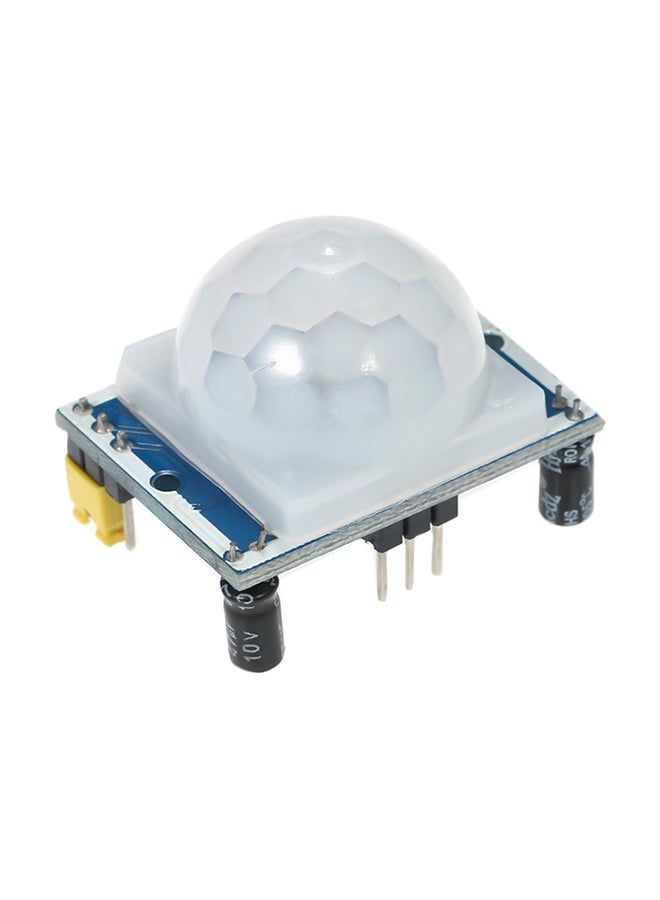 Generic - HC-SR501 PIR Infrared Body Motion Detector For Arduino/Raspberry Pi White - Image 1